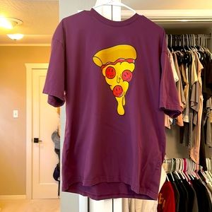 NWOT DREW HOUSE never worn pizza shirt size L.